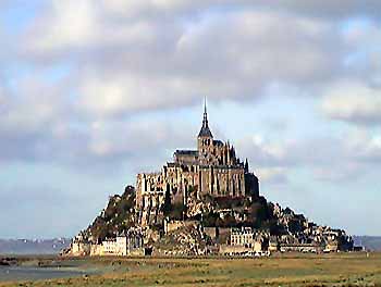 Mont Saint Michel (zweitgrter Tidenhub der Erde)